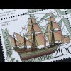 Bulgarien 2019 ZD 5445-48y Historische Schiffe Gummierung mit UV Kammzähnung