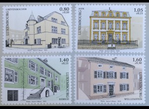 Luxemburg 2019 Nr. 2217-20 Luxemburger Moselregion historische Architekturen