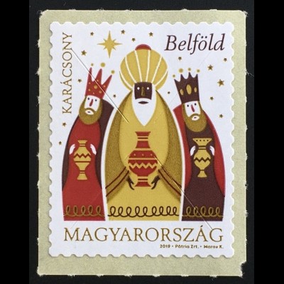 Ungarn Hungary 2019 Michel Nr. 6094 Heilige drei Könige Einzelwert
