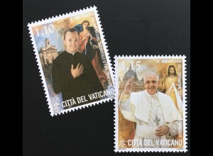 Vatikan Cittá del Vaticano 2019 Nr. 1979-80 Priesterweihe von Papst Franziskus