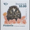 Dänemark 2019 Nr. 1997-2001 Säugetiere Fauna Wildtiere Rehkitz Igel Marder 