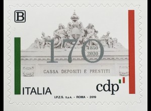Italien Italy 2019 Nr. 4172 170 Jahre Cassa Depositi e Prestiti Kreditbank