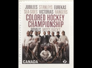 Kanada Canada 2019 Nr. 3771 Black History Colored Hockey Championship
