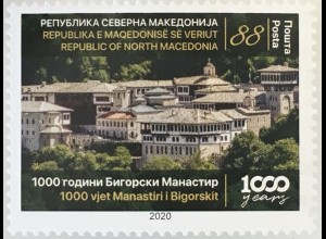 Makedonien Macedonia 2020 Nr. 905 1000 Jahre Kloster Sveti Jovan Bigorsk