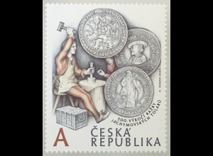 Tschechische Republik 2020 Nr.1055 Erstprägung Joachimstalers (Jáchymov-Tolar)