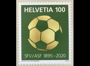 Schweiz 2020 Nr. 2639 125 Jahre Schweizerischer Fußballverband Ballsport 