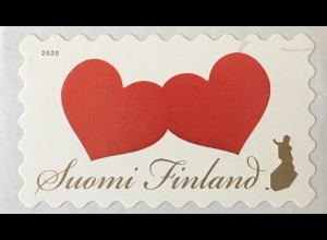 Finnland Finland 2020 Nr. 2688 Zwei Herzen Valentinstag Herzmotiv Hochzeit