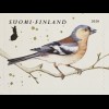Finnland Finland 2020 Block 101 Vögel Ornithologie Bachstelze Sperling Schwalbe