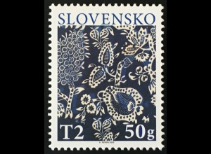 Slowakei Slovakia 2020 Nr. 897 Ostern Easter Pasqua Blaudruck Muster