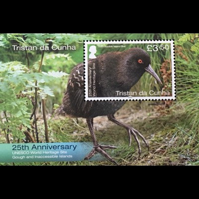 Tristan da Cunha 2020 Block 78 Beliebte Vögel des Landes Fauna Ornithologie