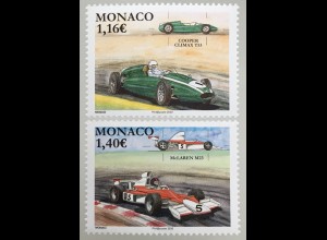 Monako Monaco 2020 Nr 3483-84 Historische Rennwagen in Monaco Cooper Climax