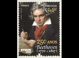 Portugal 2020 Nr.4588 Ludwig van Beethoven Musiker Komponist Klassik