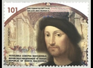 Makedonien Macedonia 2020 Nr. 907 500. Todestag von Raffael italienischer Maler
