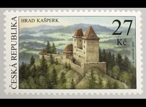 Tschechische Republik 2020 1062 Sehenswürdigkeiten Burg Kašperk Böhmerwald