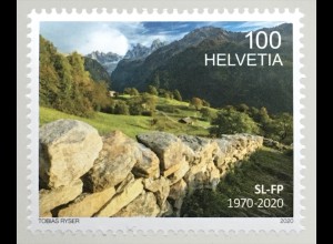 Schweiz 2020 Nr. 2656 50 Jahre Stiftung Lanschaftsschutz Pro Natura Heimat