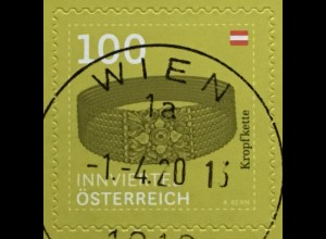 Österreich 2020 Freimarken Nr. 3519 Schmuckstück Kropfkette