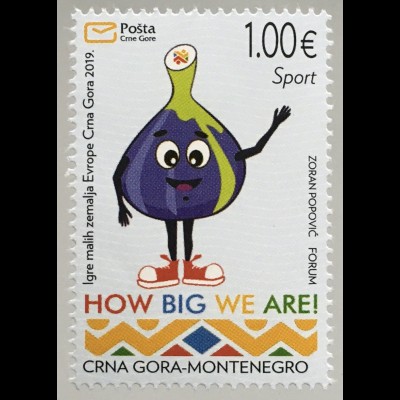 Montenegro 2019 Nr. 433 18. Sportspiele der europäischen Kleinstaaten, Budva