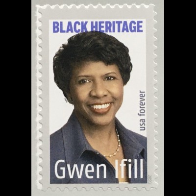 USA Amerika 2020 Nr. 5670 Schwarzamerikanisches Erbe: Gwen Ifill Journalistin