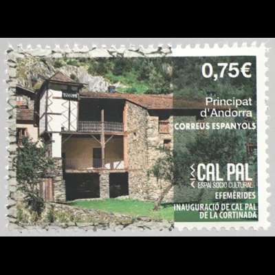 Andorra spanisch 2020 Nr. 495 Cal Pal de La Cortinada Tourismus Architektur