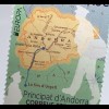 Andorra spanisch 2020 Nr. 494 Europaausgabe Historische Postwege Postrouten 