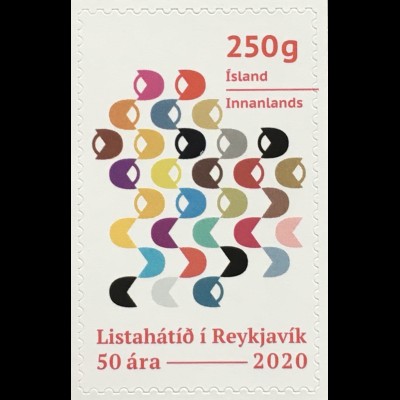 Island Iceland 2020 Nr. 1603 Art Festival Moderne Kunst Handwerk Wettbewerb