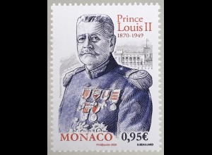 Monako Monaco 2020 Nr. 3489 150. Geburtstag von Fürst Louis II. Monarchie Adel