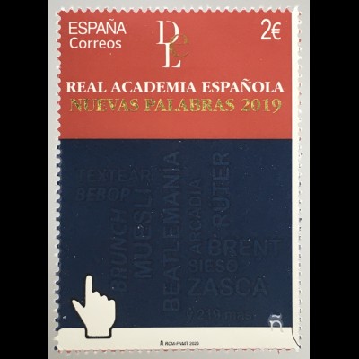 Spanien España 2020 Nr. 5430 Neue Worte RAE Wörterbuch Umgangssprache Wortschatz