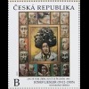 Tschechische Republik 2020 Block 82 Josef Liliesler surrealistischer Maler Kunst