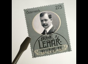 Österreich 2020 Nr. 3544 150. Geburtstag von Franz Lehár Musik Operette Music