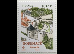 Frankreich France 2020 Nr. 7627 Tourismus Rodemack Moselle Reiseziele 