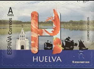 Spanien España 2020 Nr. 5447 Freimarken Huelva südwestspanische Hafenstadt Odiel