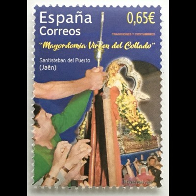 Spanien España 2020 Nr. 5453 Jungfrau von Collado Virgen del Collado Tradition 
