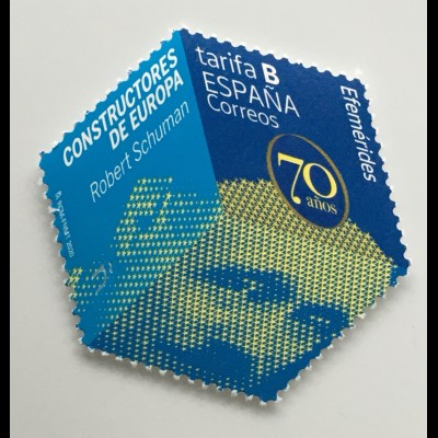 SpanienEspaña 2020 Nr. 5450 Gründerväter vereintes Europas Robert Schumann 