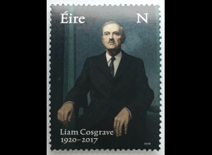 Irland 2020 Nr. 2359 Liam Cosgrave irischer Politiker der Fine Gael Gesellschaft