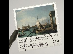 Österreich 2020 Nr. 3551 Alte Meister Antonio Canal venezianischer Maler 