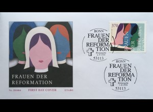 Bund BRD Ersttagsbrief FDC 1. Oktober 2020 Nr 3569 Frauen der Reformation