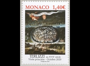 Monako Monaco 2020 Nr. 3501 Ehemalige Lehen der Familie Grimaldi (XIII) Terlizzi