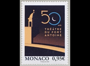 Monako Monaco 2020 Nr. 3500 50 Jahre Freilichttheater im Fort Antoine