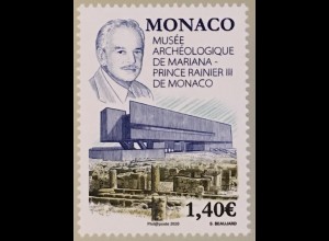 Monako Monaco 2020 Nr. 3515 Archäologisches Museum Fürst Rainier III Tourismus