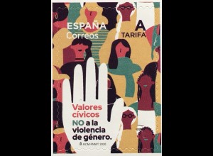 SpanienEspaña 2020 Nr. 5492 NEIN zu geschlechtsspezifischer Gewalt Schutz