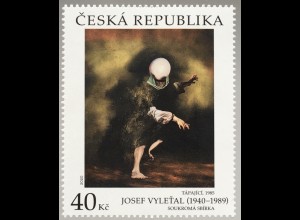 Tschechische Republik 2020 Nr. 1097 J. Vyletal Kunst Gemälde Aquarell 