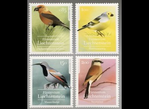 Liechtenstein 2021 Nr. 2004-07 Einheimische Singvögel Tiere Fauna Waldbewohner