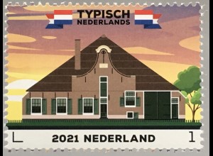 Niederlande 2021 Nr. 3988 Typisch Niederlande: Traditionelle Häuser