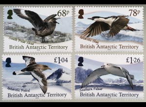 Britische Antarktis BAT 2020 Nr. 832-35 Vögel Antarktis Fauna Vogelarten Natur 