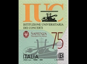 Italien Italy 2020 Nr. 4262 75 Jahre Konzerte an der Sapienza-Universität, Rom