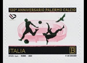 Italien Italy 2020 Nr. 4250 120 Jahre Fußballverein FC Palermo Ballsport 