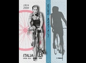 Italien Italy 2020 Nr. 4233 20. Todestag von Gino Bartali Radrennen Radsport