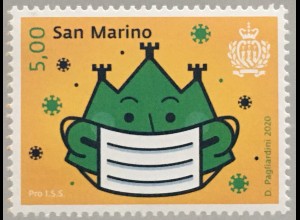 San Marino 2020 Nr. 2840 Dank an das Institut für soziale Sicherheit (ISS)