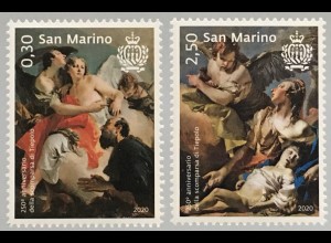 San Marino 2020 Nr. 2837-39 250. Todestag von Giovanni Battista Tiepolo Kunst