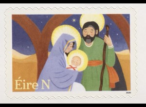 Irland 2020 Nr. 2380 Weihnachten Christmas Natale Engel Heilige Familie